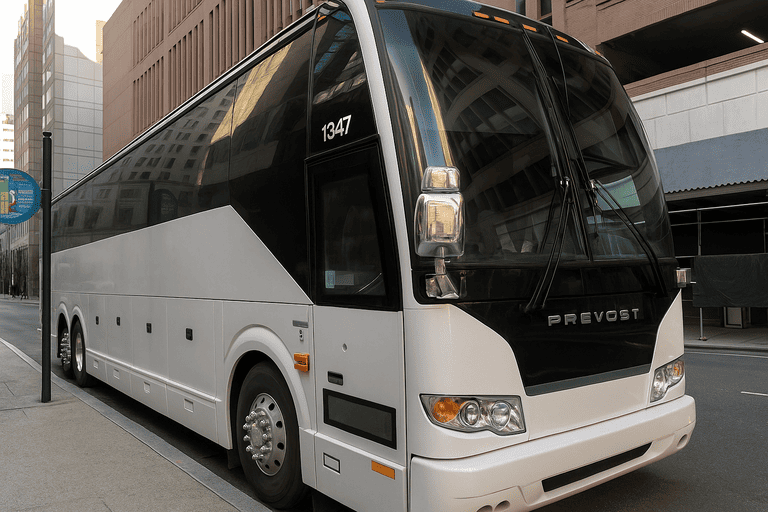 a Bus Rental Company Chattanooga coach bus