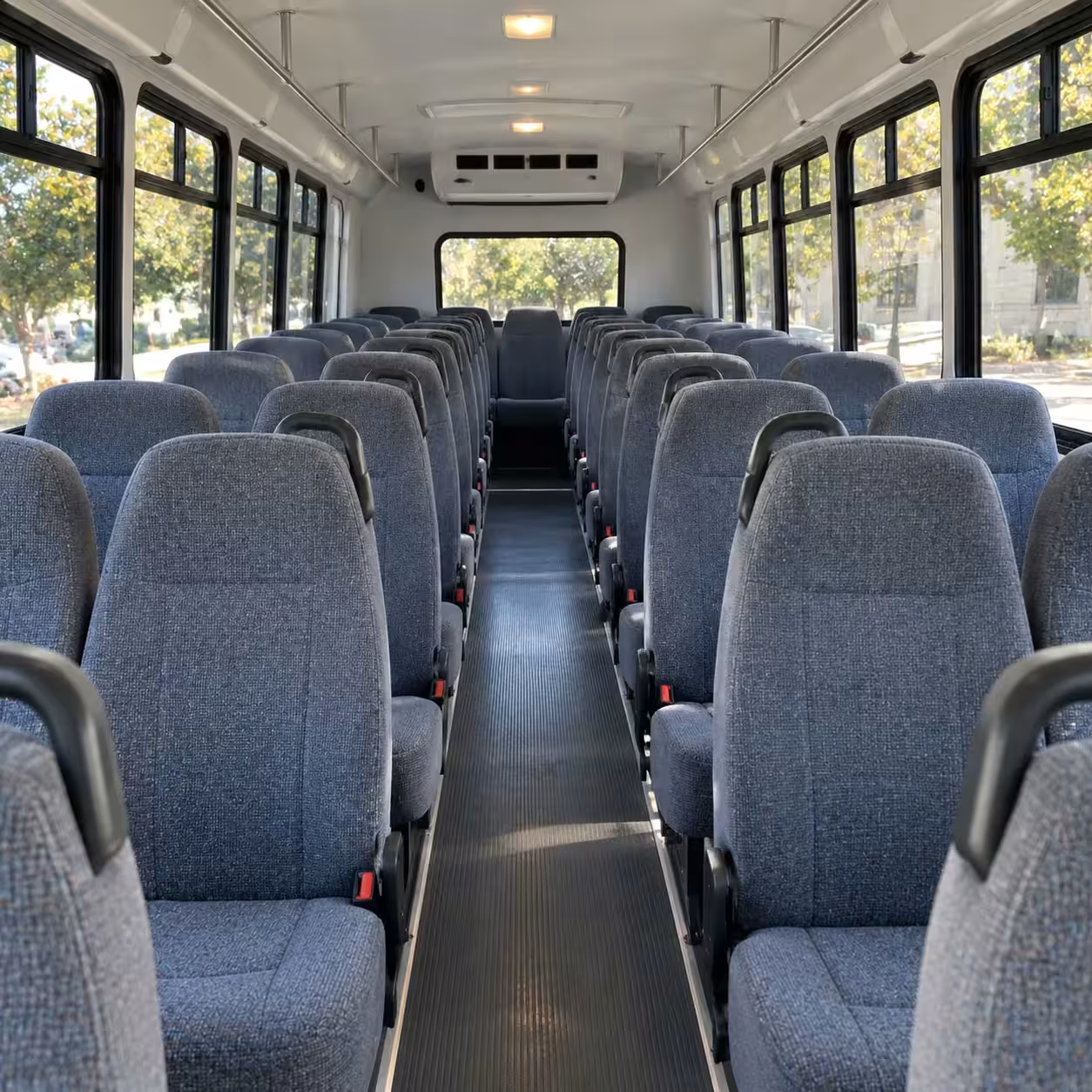 35 passenger minibus interior