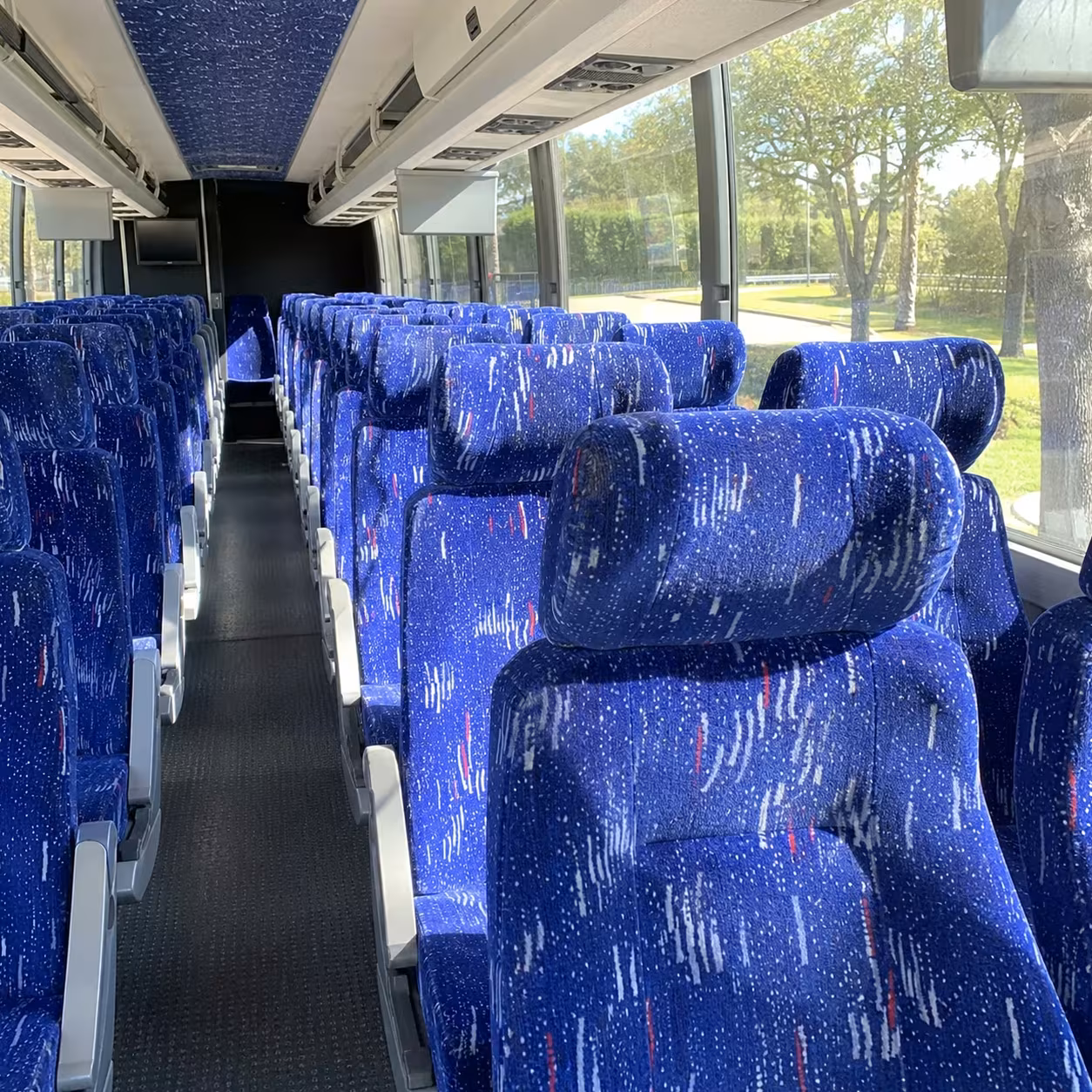 chattanooga charter bus interior